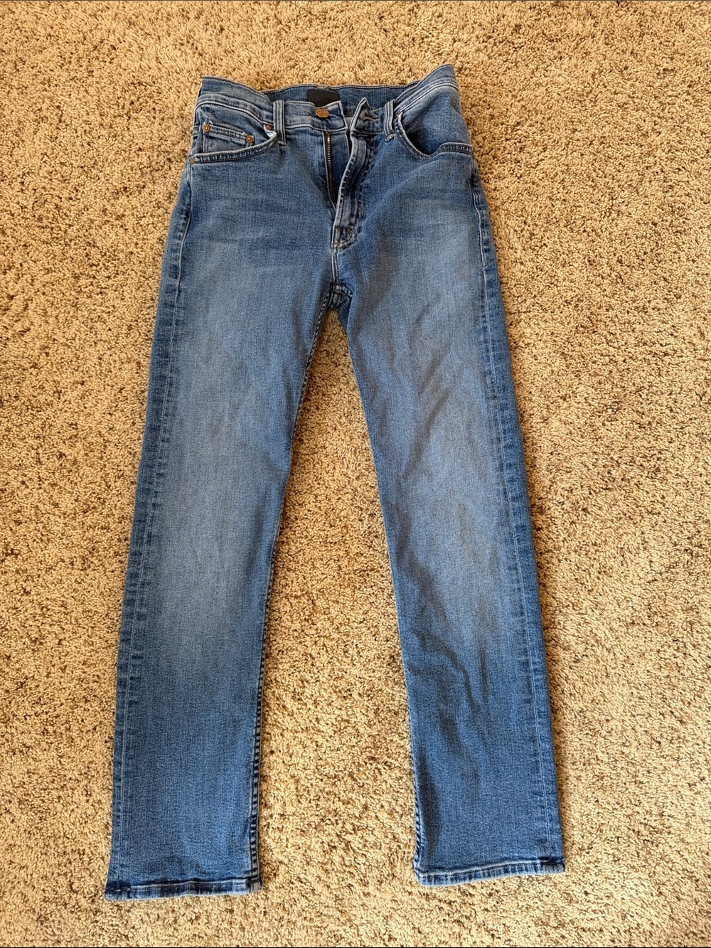 MOTHER Women's The Mid Rise Rider Flood 26